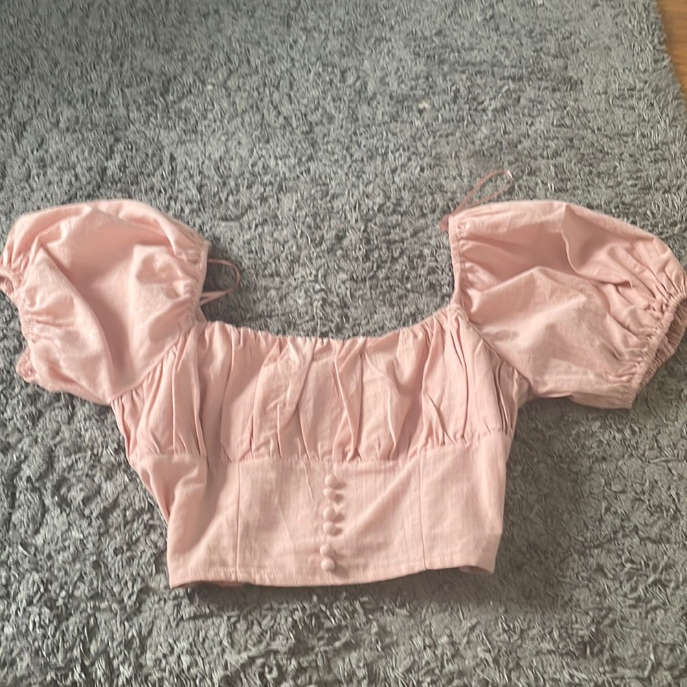 Crop top blouse